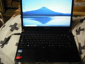 お得　東芝 dynabook Ｒ732/F　Win10 Pro 64bit　Intel Core i5 3320M 2.60GHz　4GB 320GB　13.3型　ブラック系　Li-Office　AC付 ◇p939◇