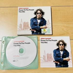 デジパック仕様　ジョンレノン　Power To The People The Hits CD DVD