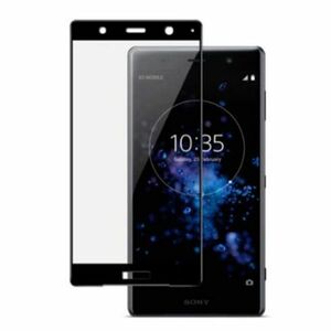 Xperia XZ2 Premium SO-04K SOV38 703SO 枠黒色 全面保護 3D曲面カバー 強化ガラス 液晶保護フィルム 2.5D K530