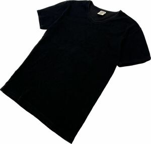 AVIREX ☆ 男らしいスタイル◎ 半袖 Tシャツ サーマル 細身 M ブラック アメカジ ミリタリー ストリート 定番 人気 アヴィレックス■EC181