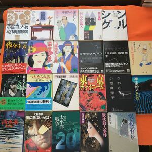 I15-003【5文庫本大量まとめ 】明智憲三郎 吉本ばなな 誉田哲也 他、100サイズ ※同梱不可※