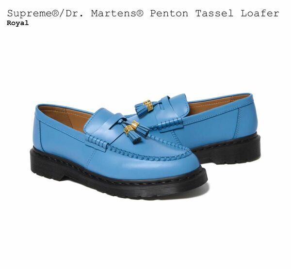 Supreme × Dr.Martens Penton Tassel Loafer "Blue"