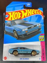 ホットウィール HOTWHEELS DMC DELOREAN デロリアン USカード_画像1