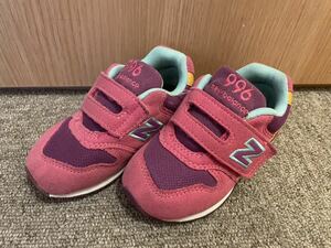 【newbalance】ニューバランス キッズ スニーカー ニューバランススニーカー 子供 中古品