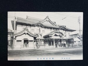 ｈ◎　戦前 絵葉書　東京名所　劇場歌舞伎座　/pc22