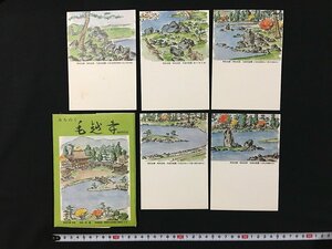 ｗ◎　絵葉書　みちのく毛越寺　5枚入　未使用　絵はがき　ポストカード　観光　岩手県・平泉/N-F02