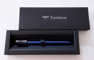 送料無料★ZOOM L104 多機能ペン 1本 ネイビー軸 ズーム マルチペン シャープペンシル 0.5mm ボールペン 0.7mm 黒赤インク 回転式 Tombow