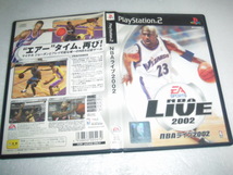 中古 PS2 NBA ライブ 2002 動作保証 同梱可 _画像1