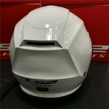 新発売 LS2 エルエスツー OF570 Verso Spring ジェットヘルメット サンバイザー ホワイト_画像6