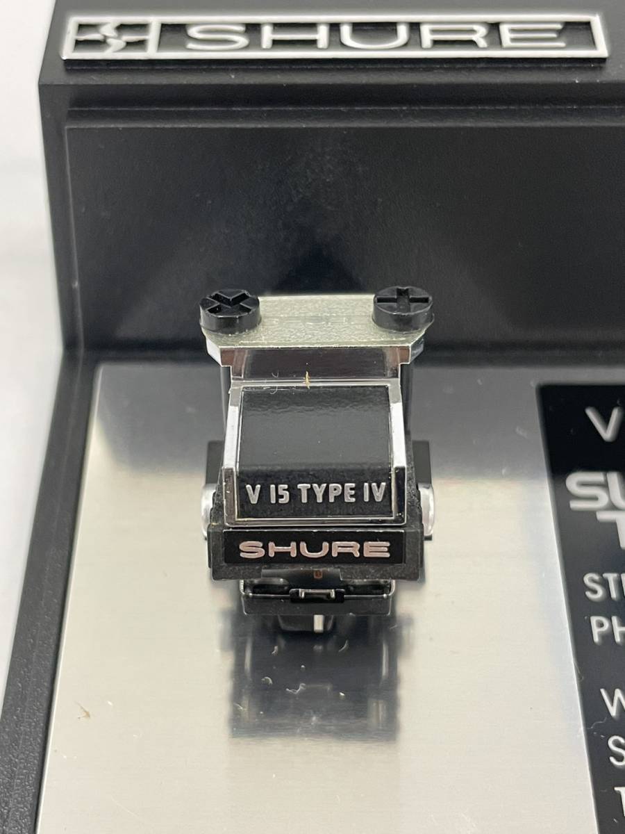 1円 力 未使用品 SHURE V15 Type IV 箱付き シュアー MM型カートリッジ