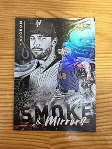 2021 Topps Fire ジェイコブ・デグロム Jacob DeGrom Smoke and Mirrors #SM-12