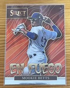 2022 Panini Select ムーキー・ベッツ Mookie Betts En Fuego #EF3