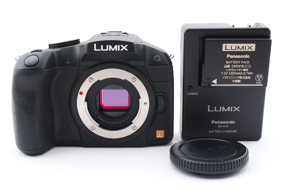 美品 Panasonic パナソニック LUMIX DMC-G6 ブラック ボディ - JChere