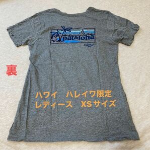 【ハワイ限定】【中古品】【美品】Patagonia Pataloha パタゴニア パタロハ XS グレー 綿100%