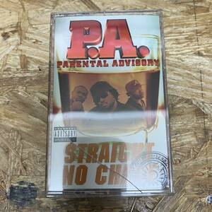 シHIPHOP,R&B P.A. - STRAIGHT NO CHASE アルバム TAPE 中古品