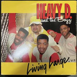☆☆☆☆ HIPHOP,R&B HEAVY D. AND THE BOYZ - LIVING LARGE アルバム レコード 中古品
