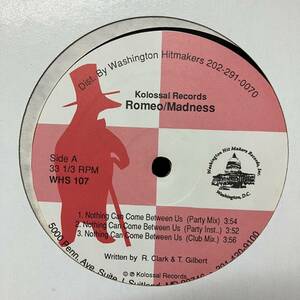 ☆☆☆☆ HIPHOP,R&B ROMEO / MADNESS - NOTHING CAN BETWEEN US INST,シングル レコード 中古品
