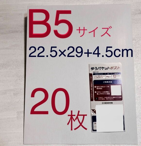 B5 ビジネスレターケース 20枚 厚紙封筒