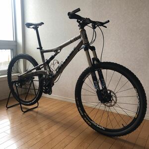 cannondale rush ラッシュ　USA製　キャノンデールMTB Mサイズ　フルサス　/　XTR　/　3×9　/　FOX　/　MAVIC