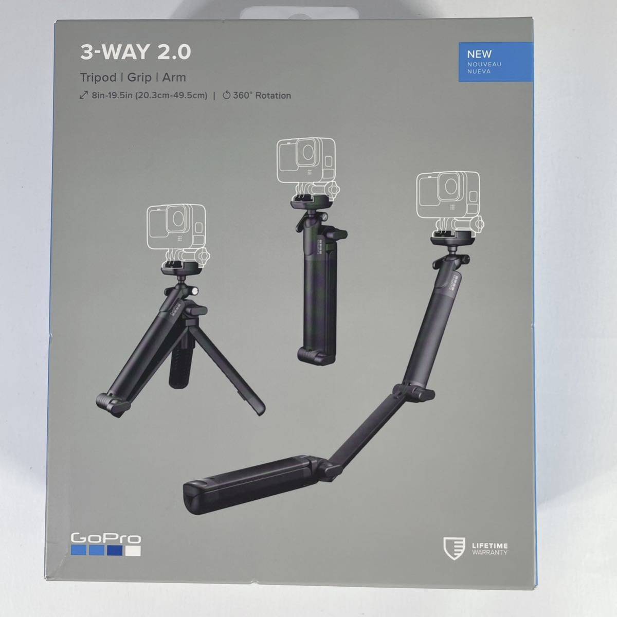 GoPro ゴープロ 3WAY 純正品 ゴープロアクセサリー 自撮り棒 Yahoo