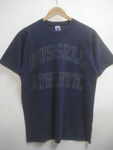 一点物!! RUSSELL ATHLETIC ラッセルアスレチック ビンテージ ロゴプリントTシャツ MADE IN USA 希少 サイズ M