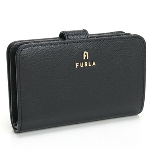 フルラ FURLA FURLA CAMELIA 二折財布小銭入付き 二折り財布 ブランド WP00314　ARE000　O6000 NERO ブラック 