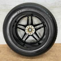 ブラック塗装！ポルシェ RD950B 95B マカンS 純正 18インチ 8J 9J +21 PCD112 コンチネンタル 235/60R18 255/55R18 ベンツ GLCクラス X235_画像9