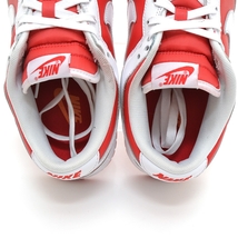 ●453249 NIKE ナイキ スニーカー ●DUNK LOW Championship Red ダンク DD1391-600 サイズ26.5cm メンズ レッド ホワイト_画像6