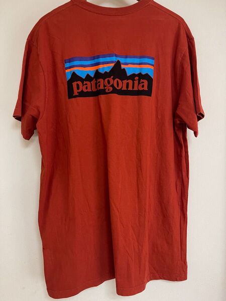 patagonia バックプリントTシャツ(XXL)