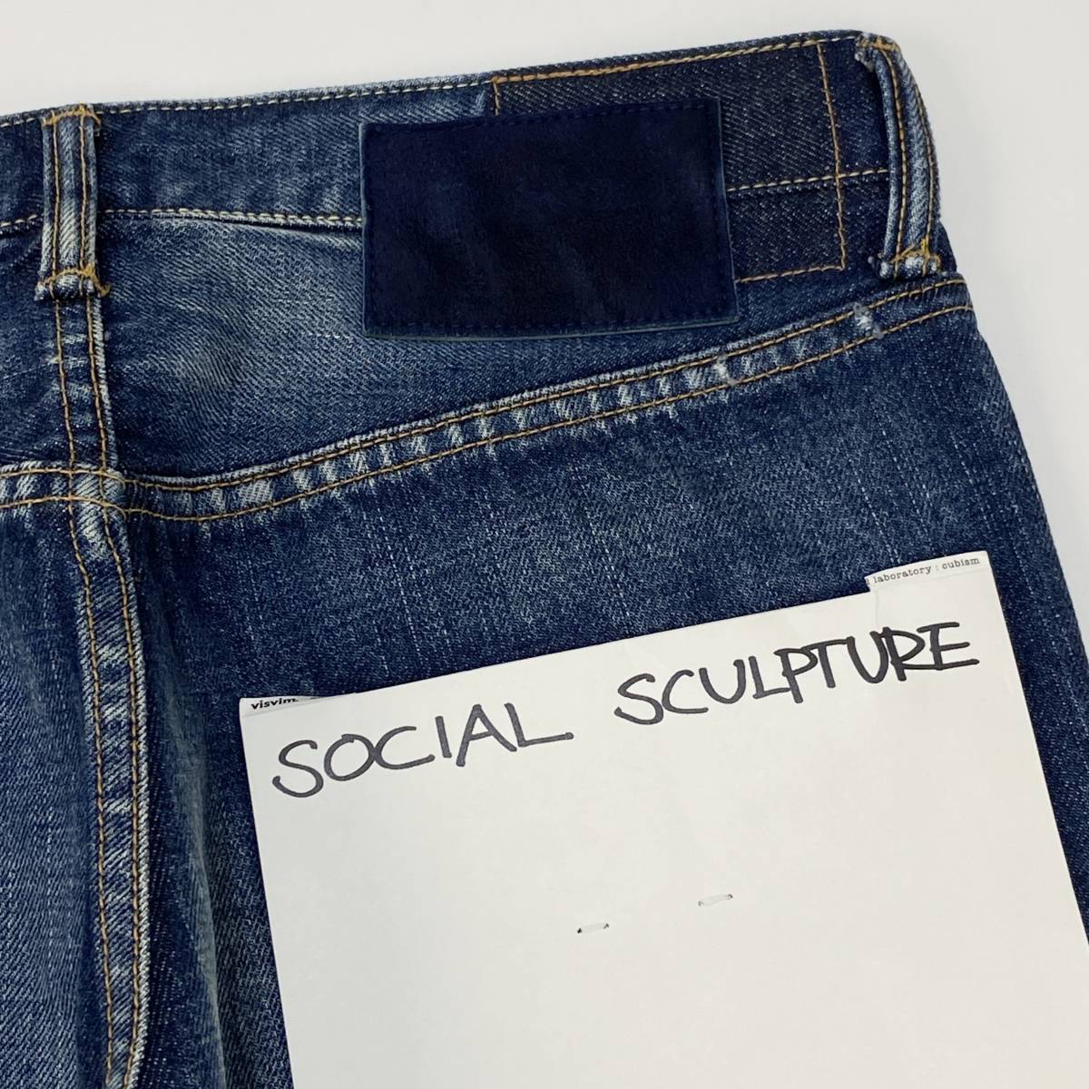 新品 visvim ビズビム SOCIAL SCULPTURE 03 DAMAGED-12 19AW