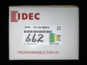 【未使用品】IDEC HG1F-SB22BF-W （24VDC） プログラマブル表示器 タッチパネルディスプレイ HG1F 【送料無料】