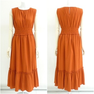 S5 2021SS MOUSSY Moussy автомобиль - кольцо безрукавка One-piece orange серия 