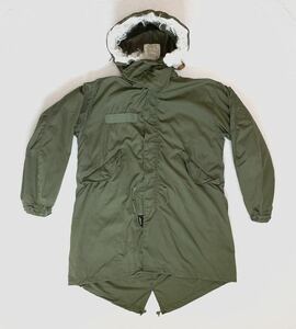 ★70s U.S.NAVY 米軍実物 M-65 フィッシュテールパーカー SizeS フード&ライナーセット ビンテージ★