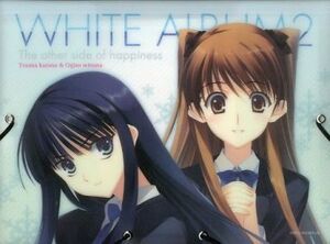 冬馬かずさ＆小木曽雪菜 フラットフォルダー WHITE ALBUM2　C82 コミケ限定 Leaf/AQUAPLUS ホワイトアルバム2 クリアファイルケース