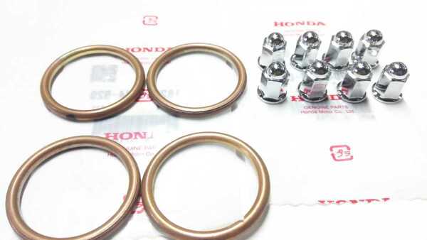 ■送料込み■ CB750F フランジナット マフラーガスケットセット スタットボルト ナット HONDA エンジン部品 シリンダーヘッド