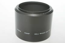 ミノルタ　minolta　メタル　フード　MD 100-200 F5.6用　　55ｍｍ　ネジ込み式　　中古品 _画像7