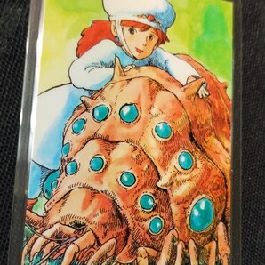 正規品【当時物】風の谷のナウシカ ポストカード ラミネートカード ポケットカード スタジオジブリ.ラミカード.宮崎駿 GHIBLI a