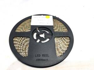 #9332#LED tape white base 8mm width approximately 5m 12V waterproof LED light reel tape light 