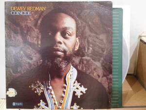 ○DEWEY REDMAN/COINCIDE USA輸入オリジナル盤見開きLPレコード　ASD-9300