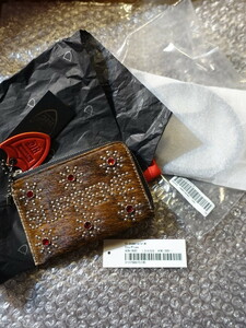 Supreme × HTC スタッズ　ウォレット　財布　未使用　ハラコ　Studded wallet