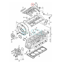 VW ゴルフ6 ゴルフ7 イオス アルテオン ビートル(5C1 5C2 5C7 5C8) CC(358) シロッコ(137 138) バキュームポンプ ガスケット_画像3