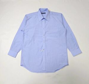 LORVEL LORLAR // 形態安定 長袖 シャツ・ワイシャツ (ライトブルー系) サイズ 41-80 (L)