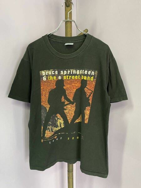 ブルーススプリングスティーン　USA製　Tシャツ　シングルステッチ　2000’s 古着　アメリカ古着　バンドTシャツ　バンT 2000年 ツアー