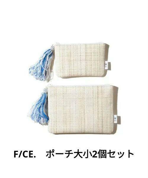 F/CE. エフシーイー 撥水 パナマ ポーチセット