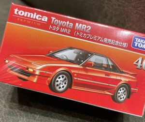 トミカ MR2 トミカプレミアム発売記念仕様　No.40 トヨタ