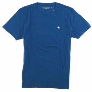 Новая [Mail Service Shipping 250 Yen] New Real Abercrombie &amp; Fitch One -точка Mousse Soft Tee T -Fork Blue 297 / M / M