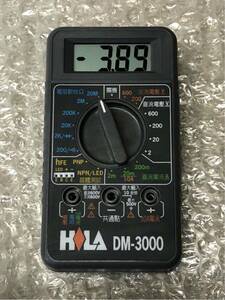 動作品 WARNING 測定器 DM-3000 管NO.M78 スピード発送