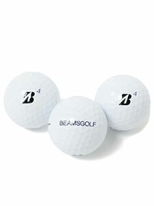 (ビームスゴルフ)BEAMS GOLF/ゴルフグッズ BRIDGESTONE GOLF × BEAMS GOLF 別注 Tour B XS ゴルフボール メンズ WHITE