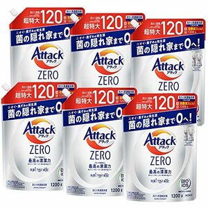 【ケース販売】 アタックＺＥＲＯ 洗濯洗剤 液体 アタック液体史上 最高の清潔力