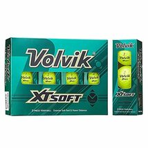 ボルビック ゴルフボール XT SOFT イエロー ダース (12個入り) VOLVIK XT SOFT YEL_画像1